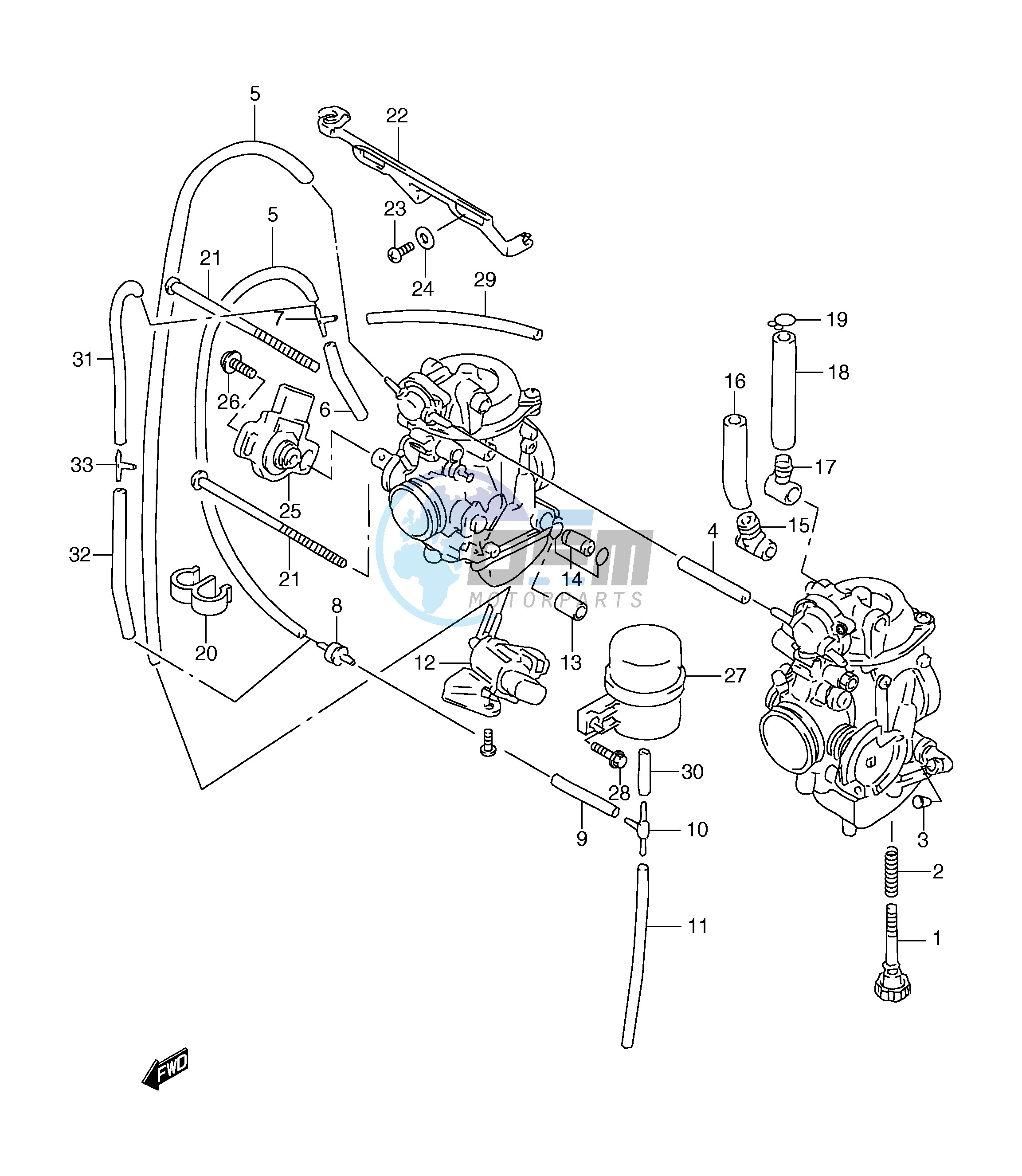 CARBURETOR FITTINGS