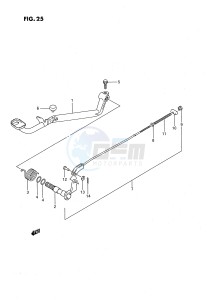 LT-F160 (P28) drawing REAR BRAKE