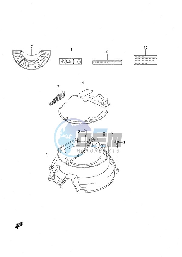 Magneto Cover Remote Control/Gas Assist Tilt