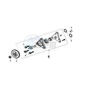 KISBEE AX drawing OIL PUMP