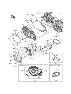 VULCAN 1700 NOMAD ABS VN1700DGF GB XX (EU ME A(FRICA) drawing Left Engine Cover(s)