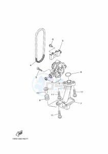 MT-07 MTN690 (BATK) drawing OIL PUMP