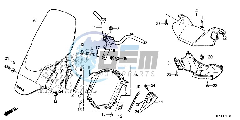 HANDLE PIPE/HANDLE COVER