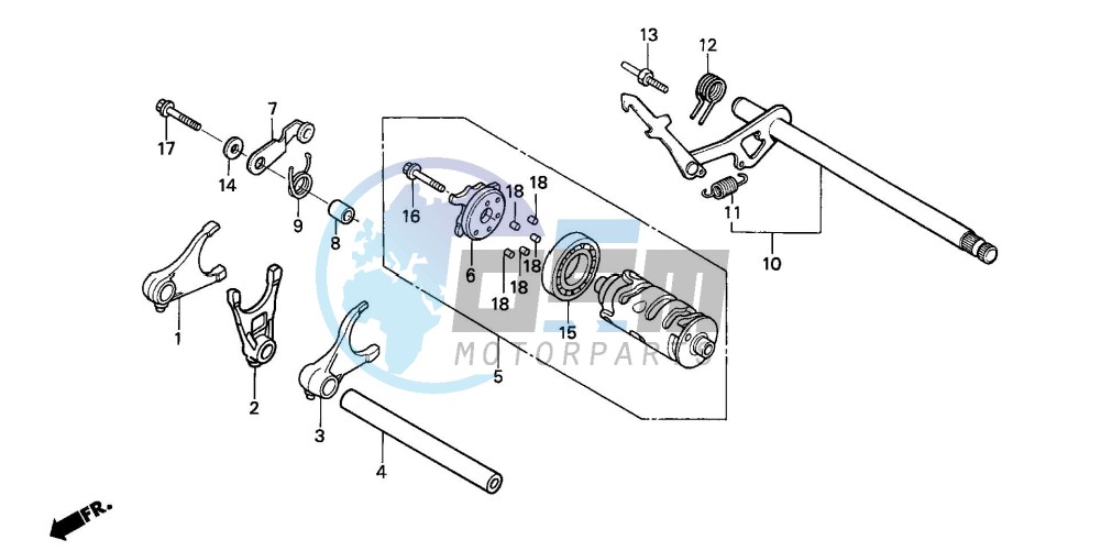 GEARSHIFT DRUM