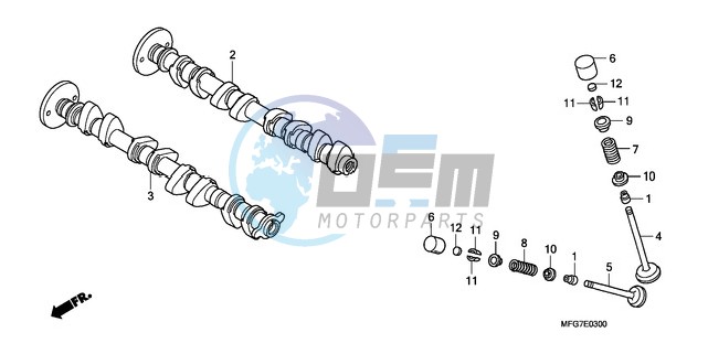 CAMSHAFT/VALVE