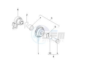 LXV 50 2T CH drawing Locks