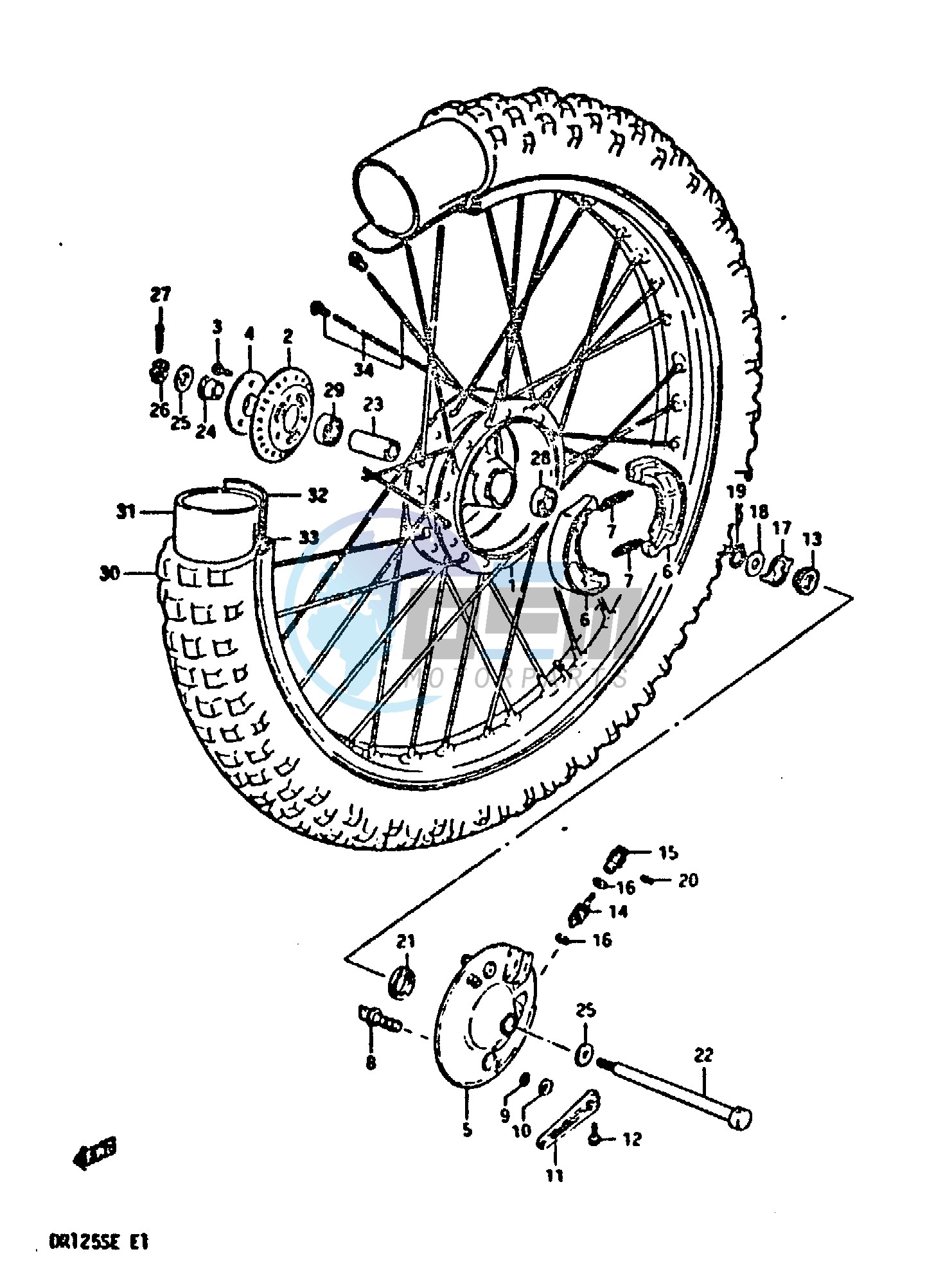 FRONT WHEEL