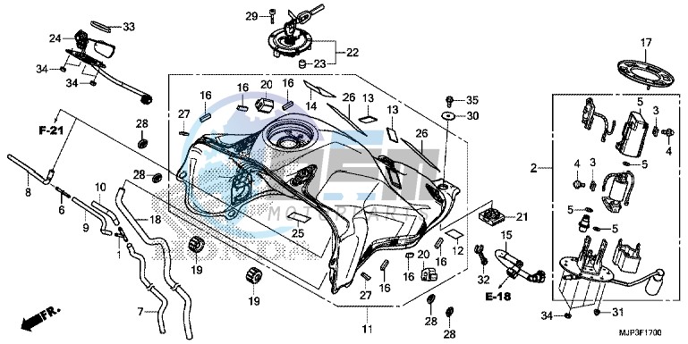 FUEL TANK/FUEL PUMP