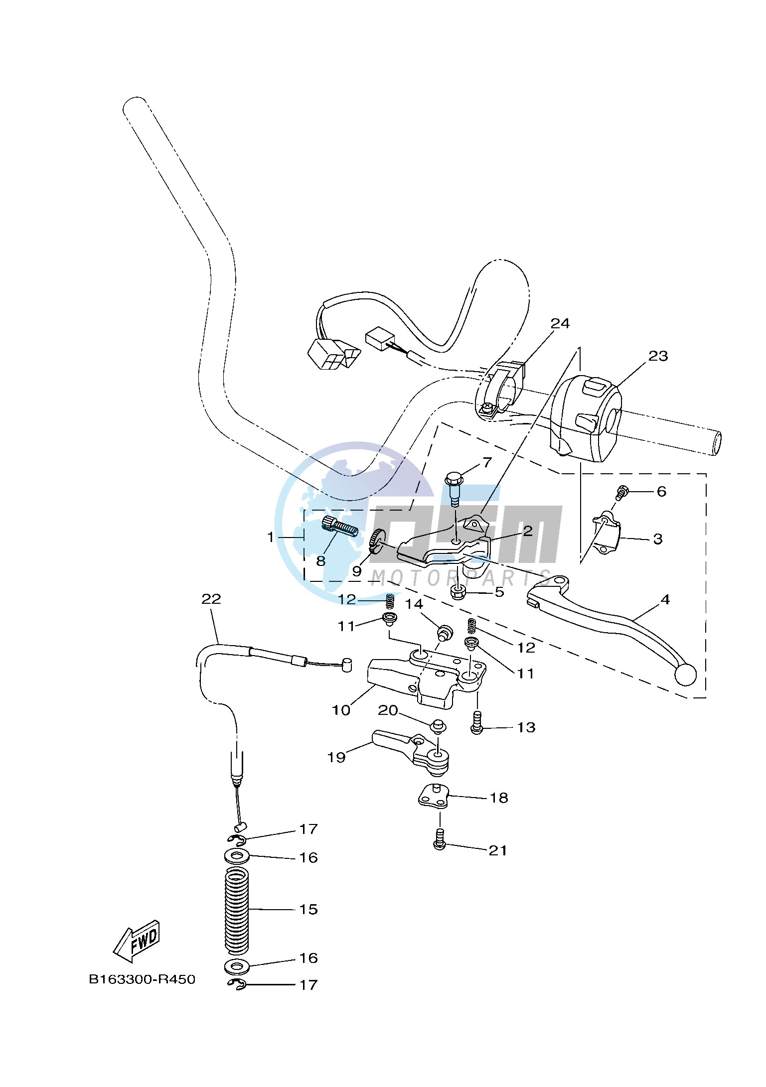 HANDLE SWITCH & LEVER