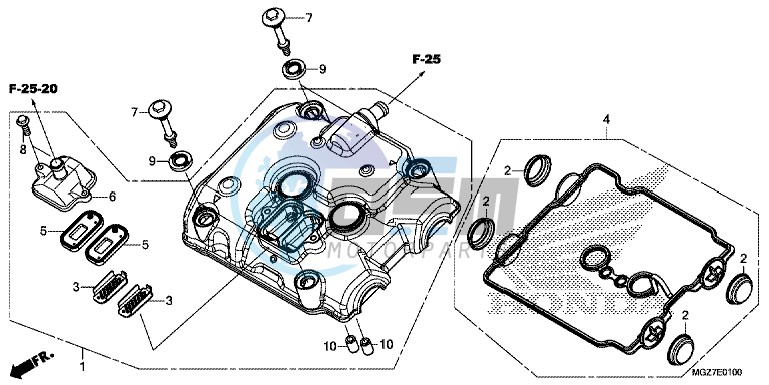 CYLINDER HEAD COVER