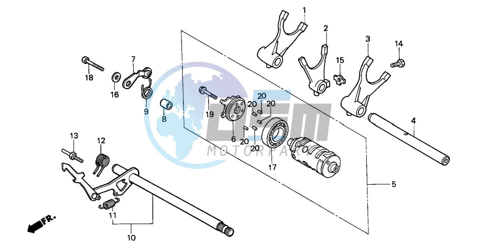 GEARSHIFT DRUM