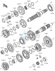 NINJA 650 EX650KHF XX (EU ME A(FRICA) drawing Transmission