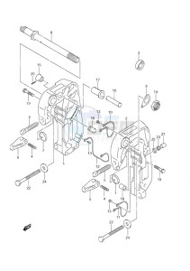 DF 9.9 drawing Clamp Bracket