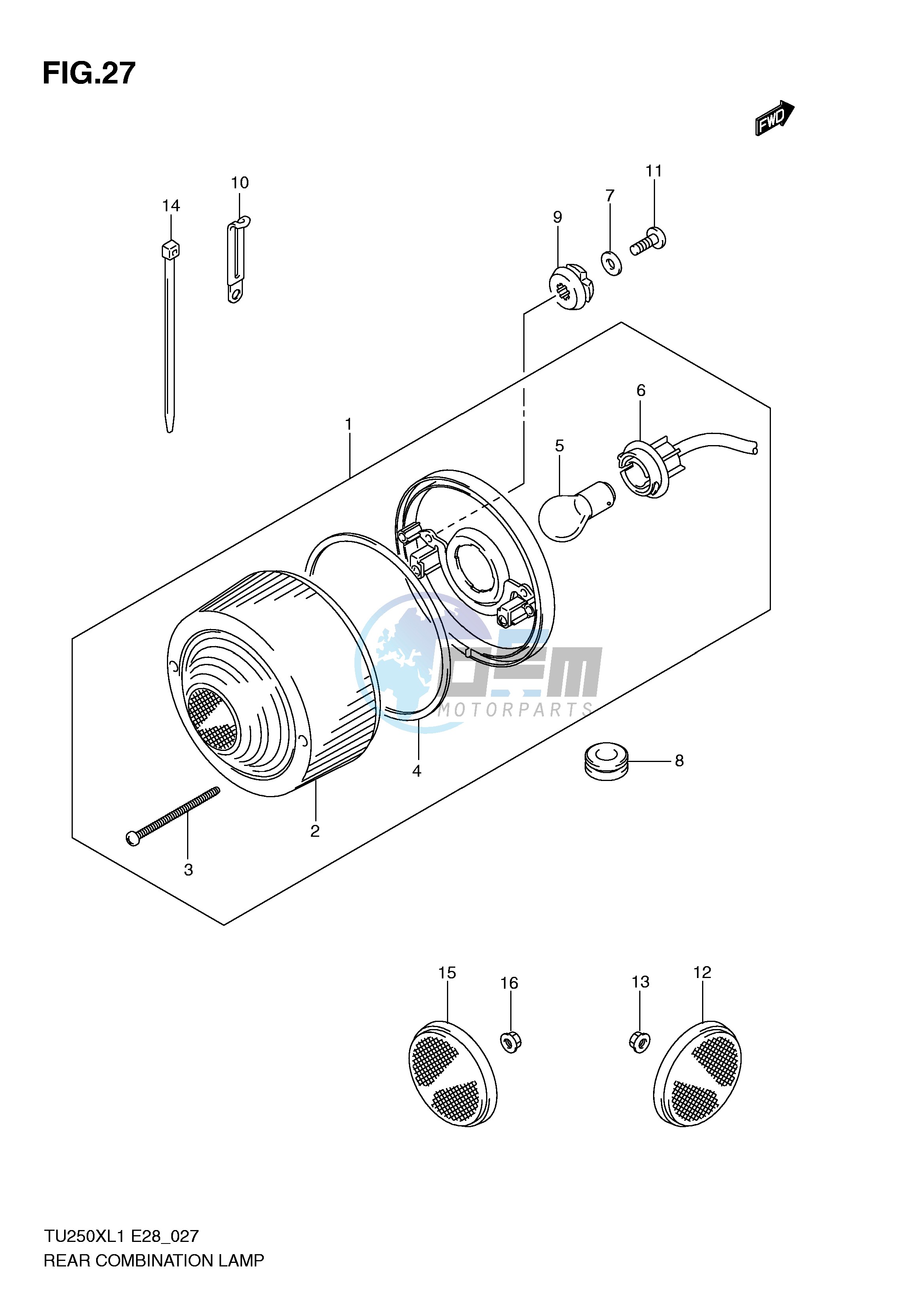 REAR COMBINATION LAMP