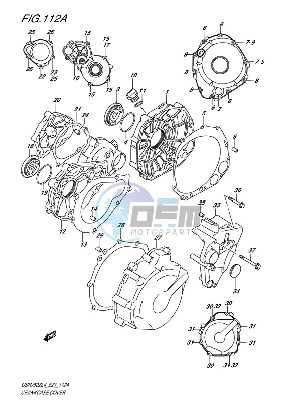 CRANKCASE COVER