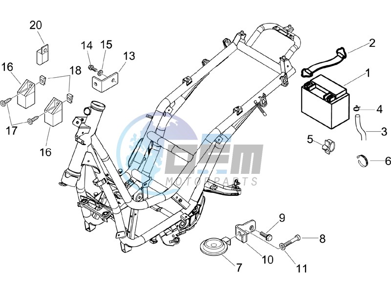 Remote control switches - Battery - Horn