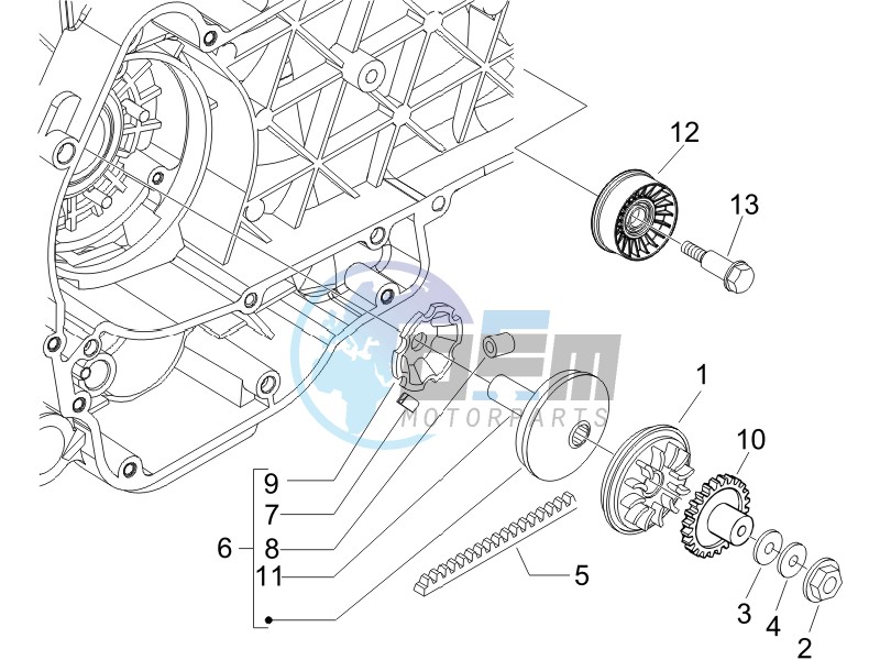 Driving pulley