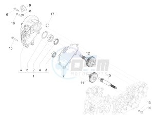 Liberty 125 iGet 4T 3V ie ABS (EMEA) drawing Reduction unit