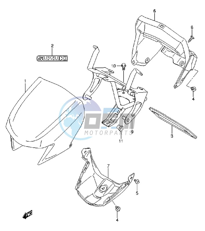 HANDLE COVER (LT-A750XL3 P17)