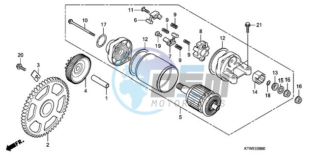 STARTING MOTOR