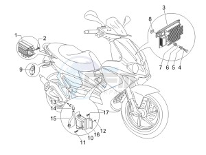 Runner 50 Pure Jet Race drawing Voltage Regulators - Electronic Control Units (ecu) - H.T. Coil