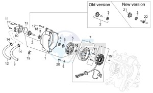 Scarabeo 125-200 e2 (eng. piaggio) drawing Cdi magneto assy