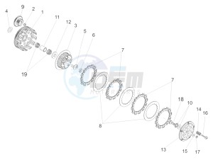 RS4 50 2T (CH, EU, JP) drawing Clutch