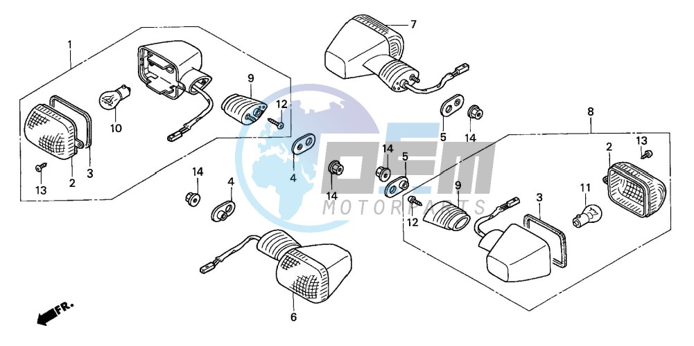 WINKER (CBR600F4-CM)