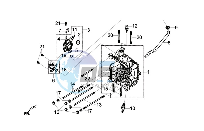 CYLINDER HEAD KPL.