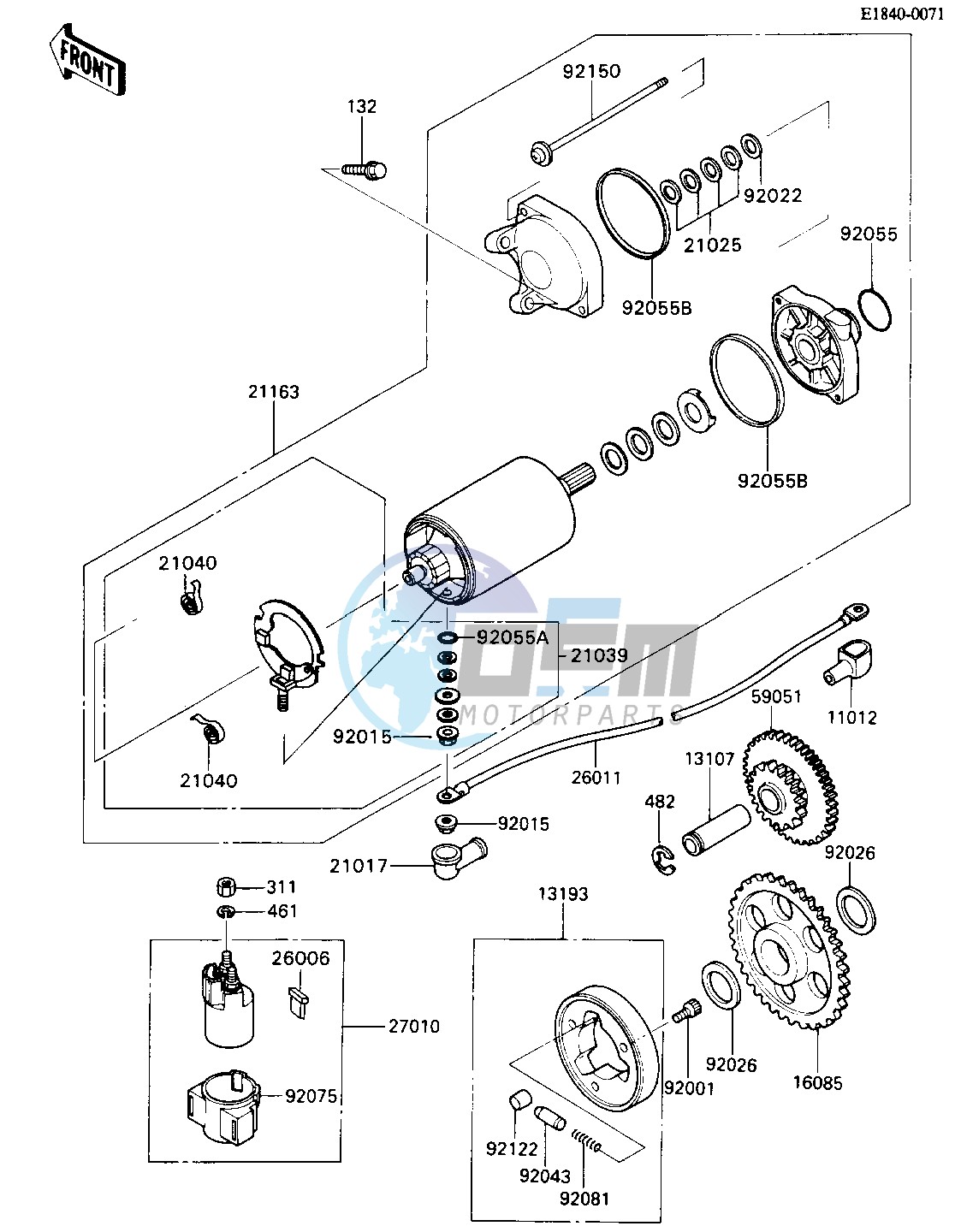 STARTER MOTOR