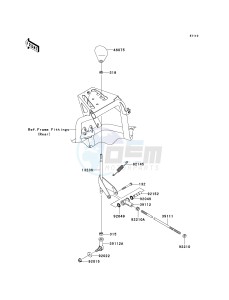 KRF 750 D [TERYX 750 4X4] (D8F) D8F drawing CONTROL