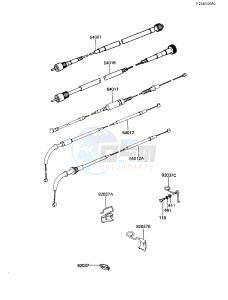 KZ 1000 M [CSR] (M1-M2) [CSR] drawing CABLES