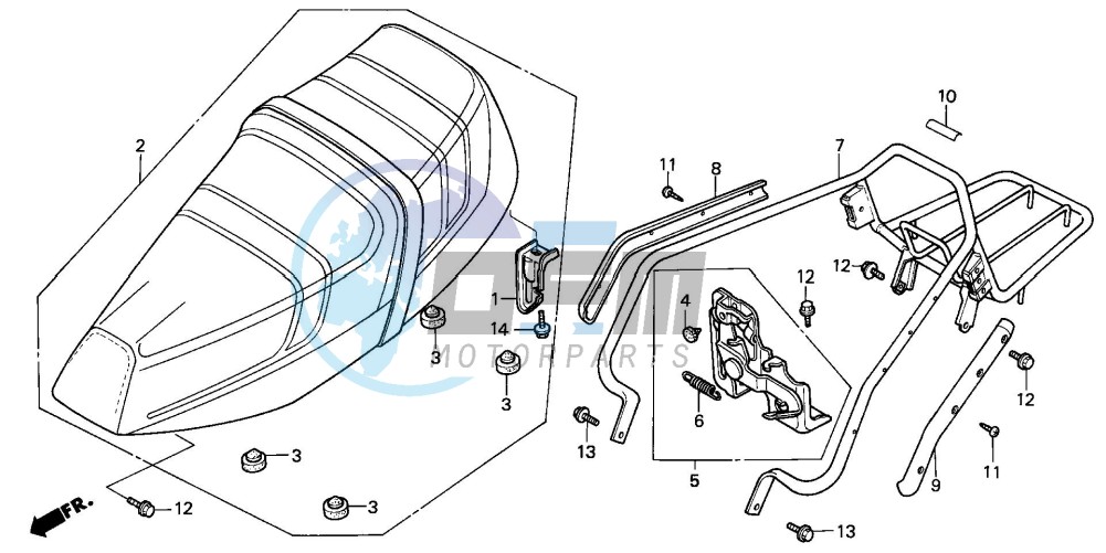 SEAT (CH125J/L/M/N/P/R)