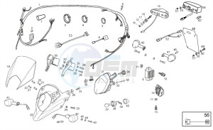 RCR 50 (CH, SC) drawing Lights - Electrical system