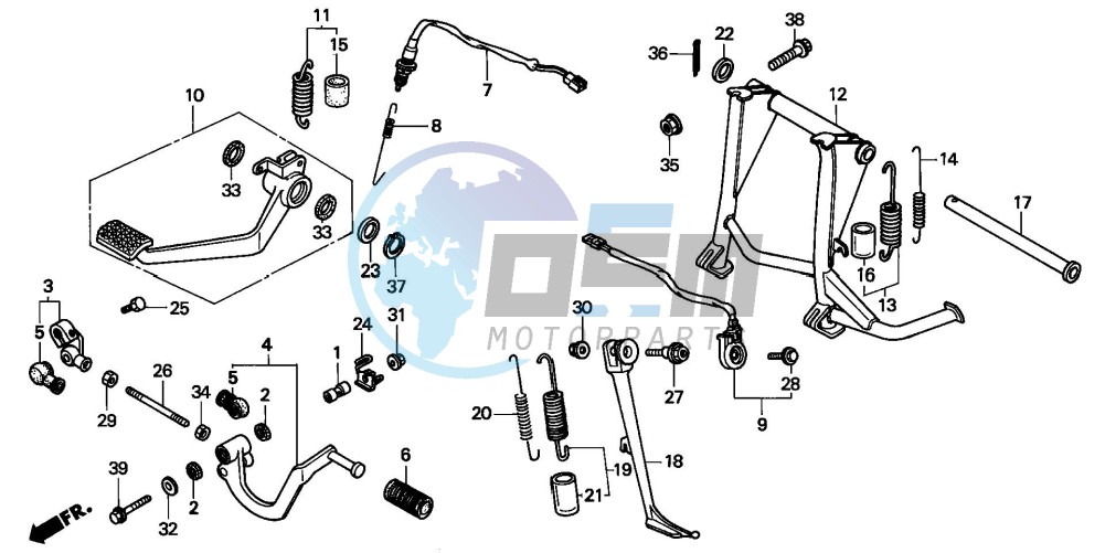 PEDAL/STAND