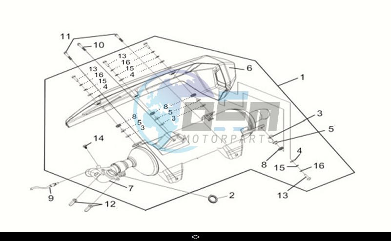 EXH. MUFFLER ASSY.