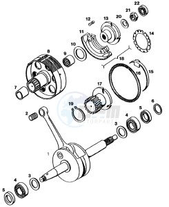 QUADRO_E-START 50 drawing Clutch