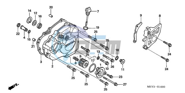 L. CRANKCASE COVER