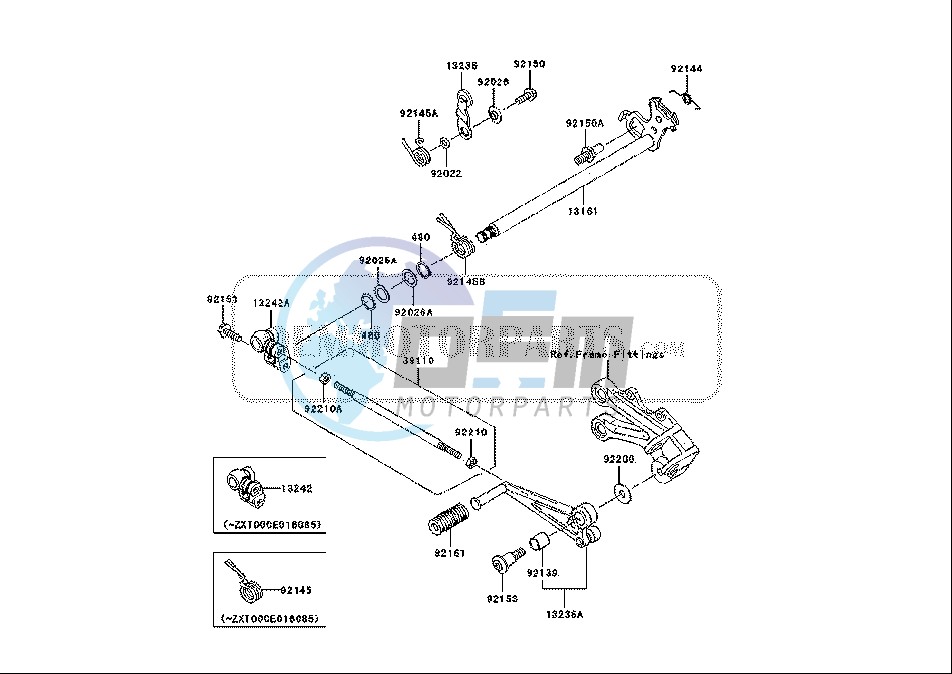 GEAR CHANGE MECHANISM