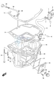 DF 150 drawing Oil Pan