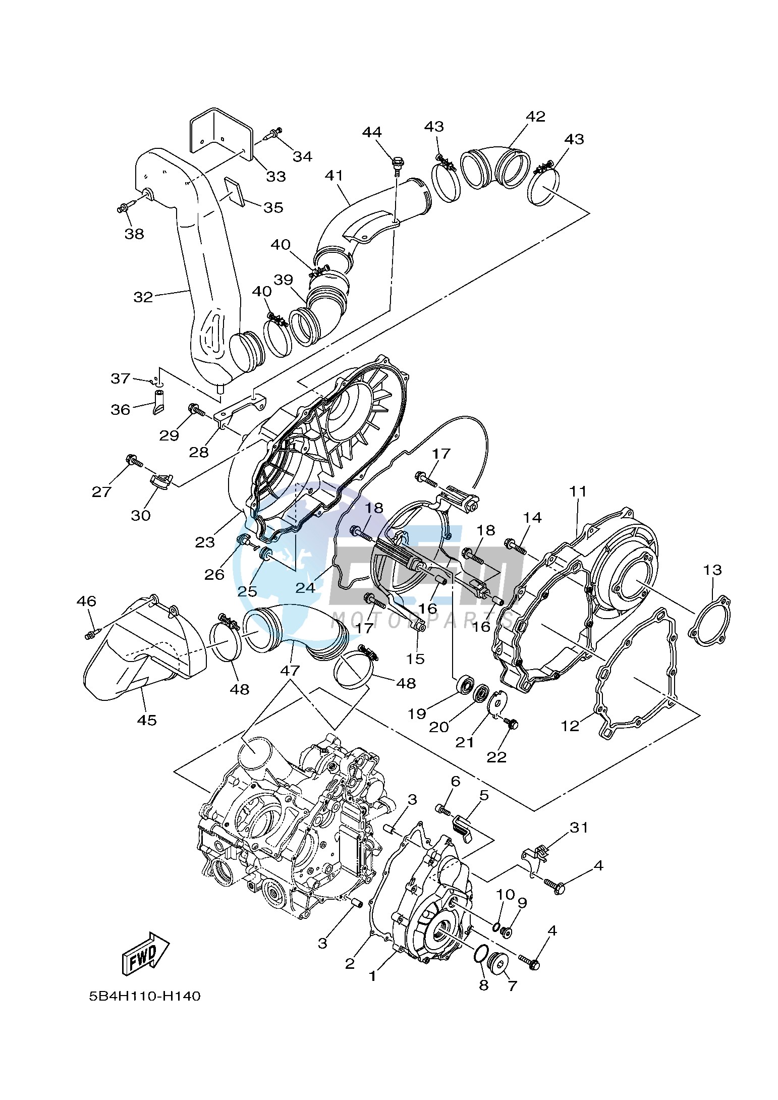 CRANKCASE COVER 1