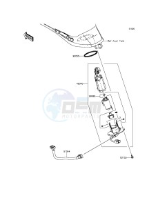 VULCAN S ABS EN650BGFA XX (EU ME A(FRICA) drawing Fuel Pump