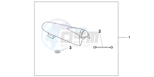 CBR600RR drawing METER PANEL