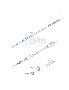 KX 125 K [KX125] (K5) [KX125] drawing CABLES