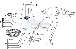 Typhoon 50 X drawing Front light