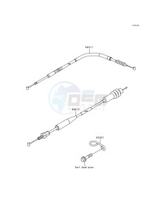 KX 250 L [KX250] (L1) [KX250] drawing CABLES