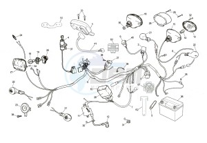 SMX STREET 125 50 drawing ELECTRICS