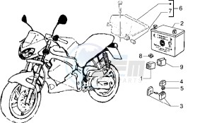 DNA 50 drawing Battery - Relais