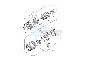 YZF R THUNDER ACE 1000 drawing GENERATOR