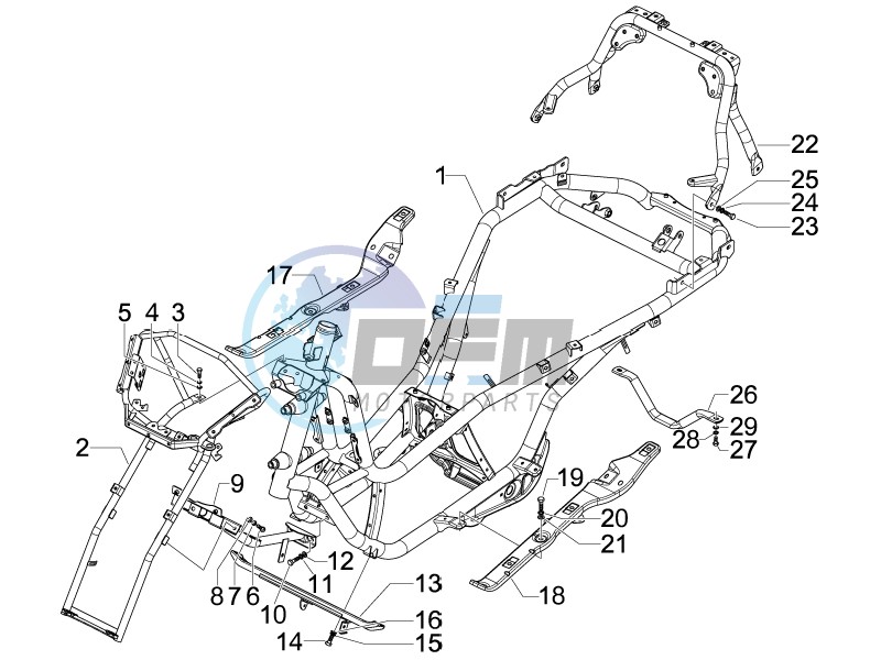 Frame bodywork